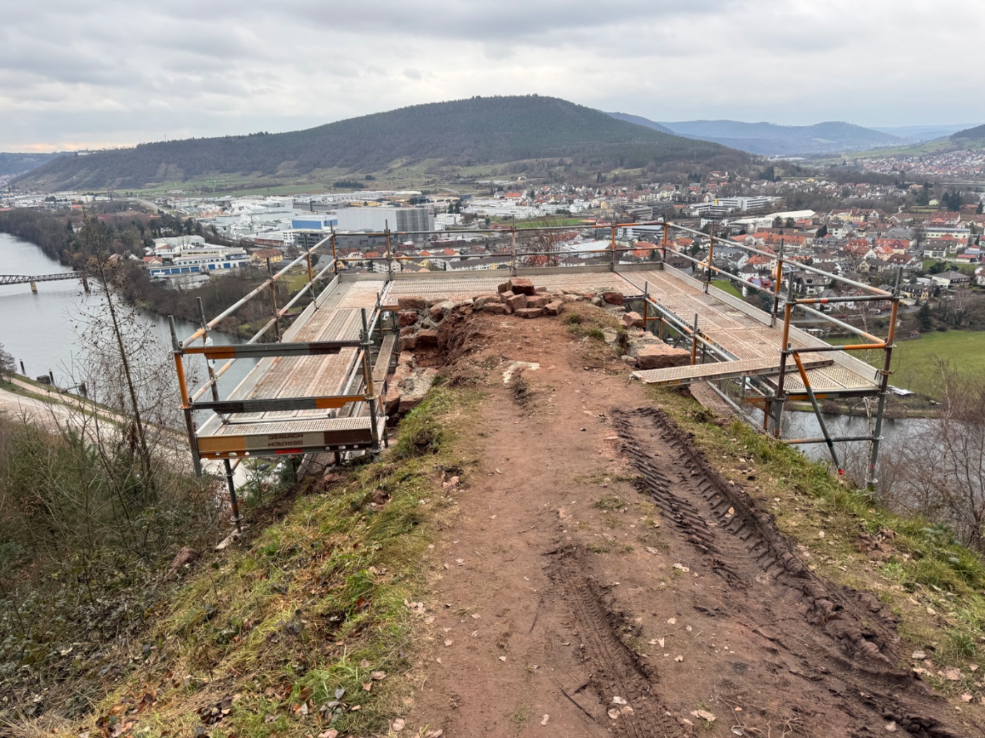 Sanierung des Bismarckturms durch die Stadt Miltenberg