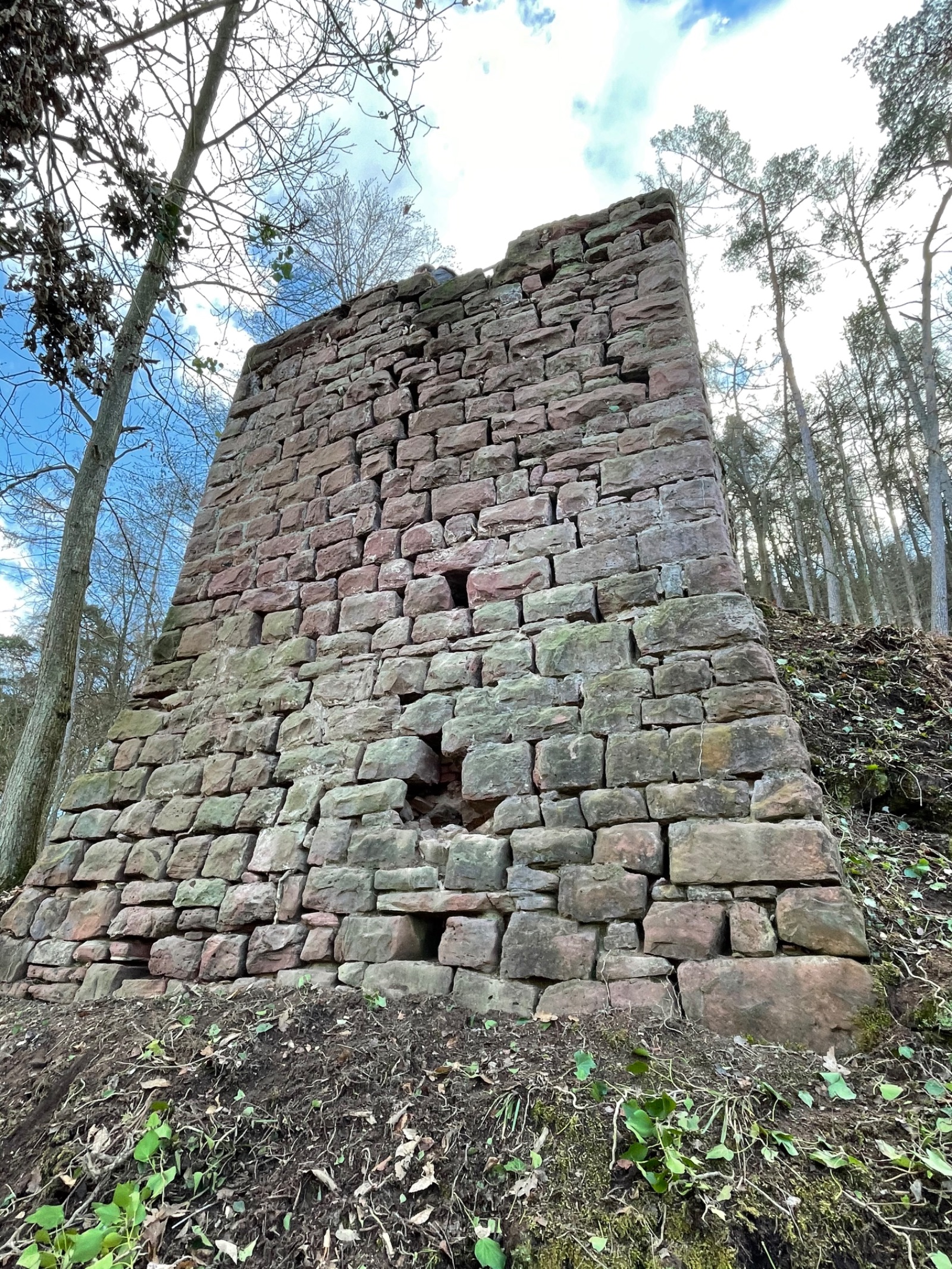 Der Bismarckturm vor dem Umbau